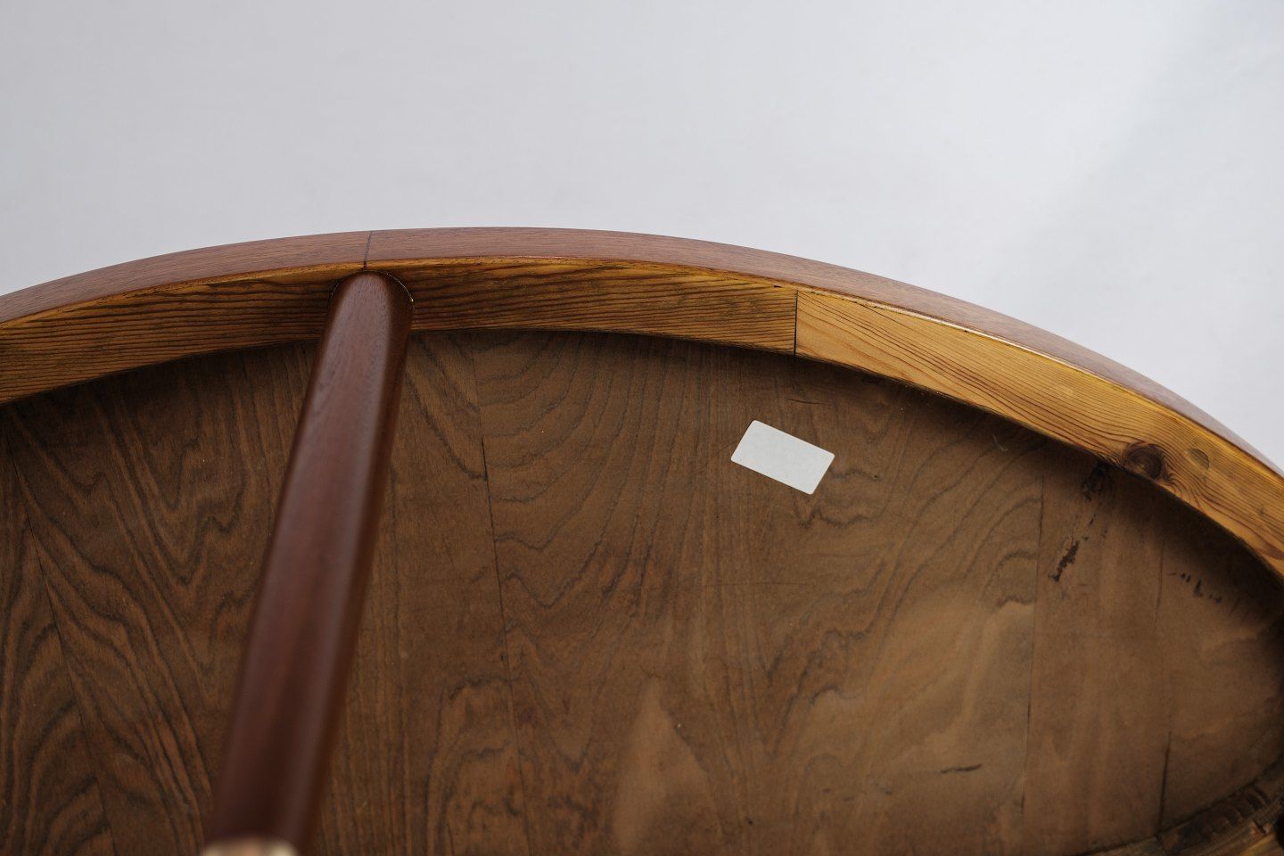 photo for sale Coffee Table With Glass Top By Danish Master Carpenter In Walnut From Around The 1940s.
