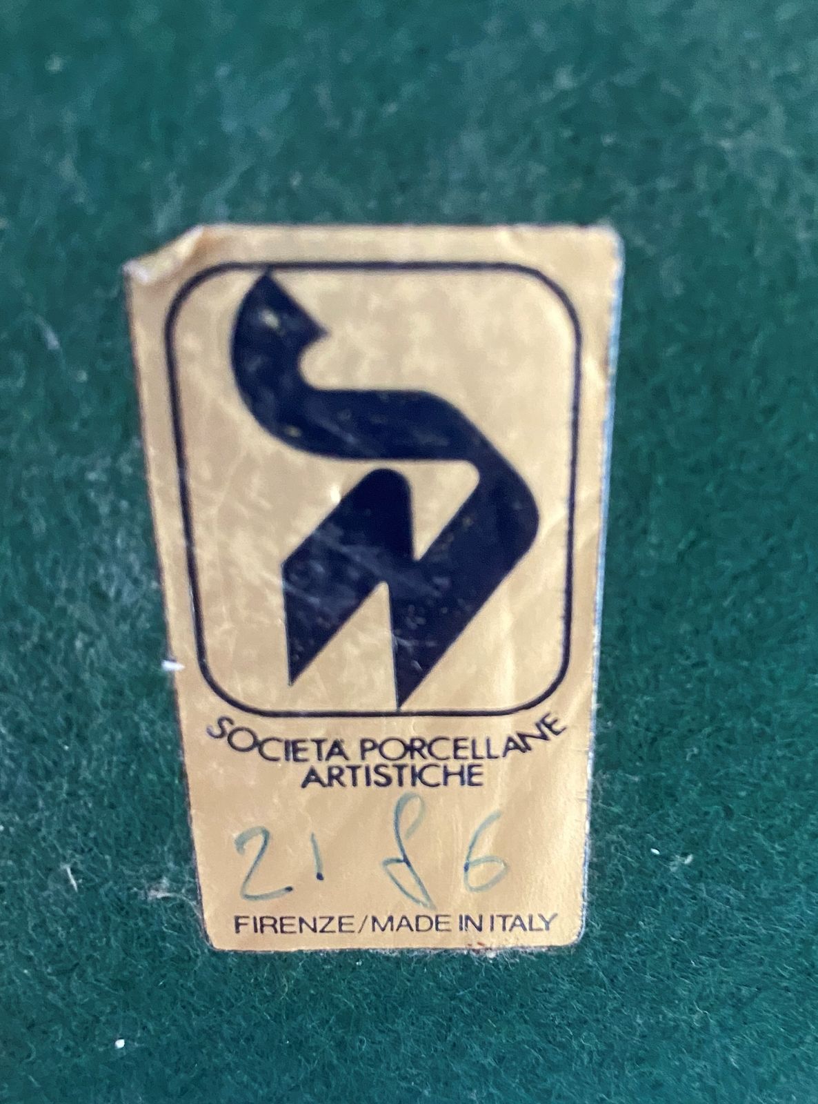 photo vinterior Mid Century Italiaanse Keramische Ananаslamp