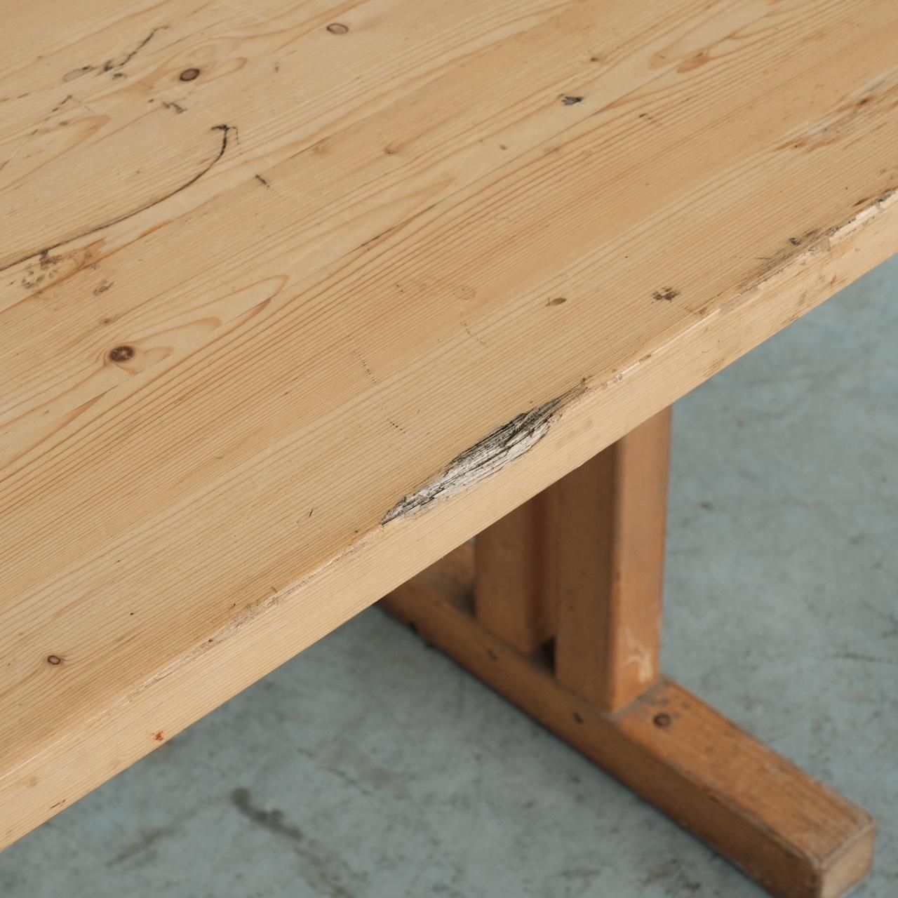 Charlotte Perriand Mid Century French Les Arcs Dining Table, 'No.2' photo buy