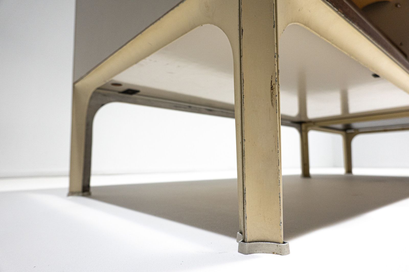 photo buy Mid Century Modern Desk With Sliding Top By Raymond Loewy