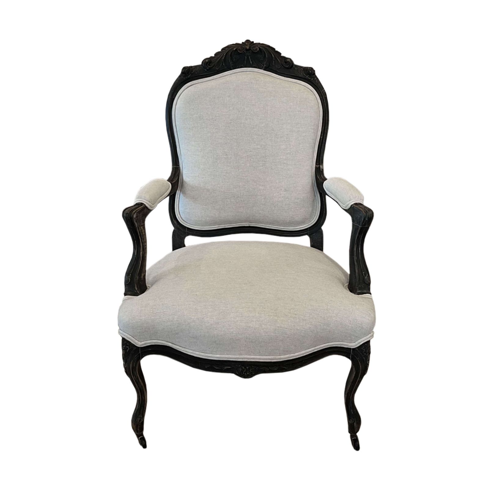 Pair Of Carved 19th Century Salon Chairs photo furniture