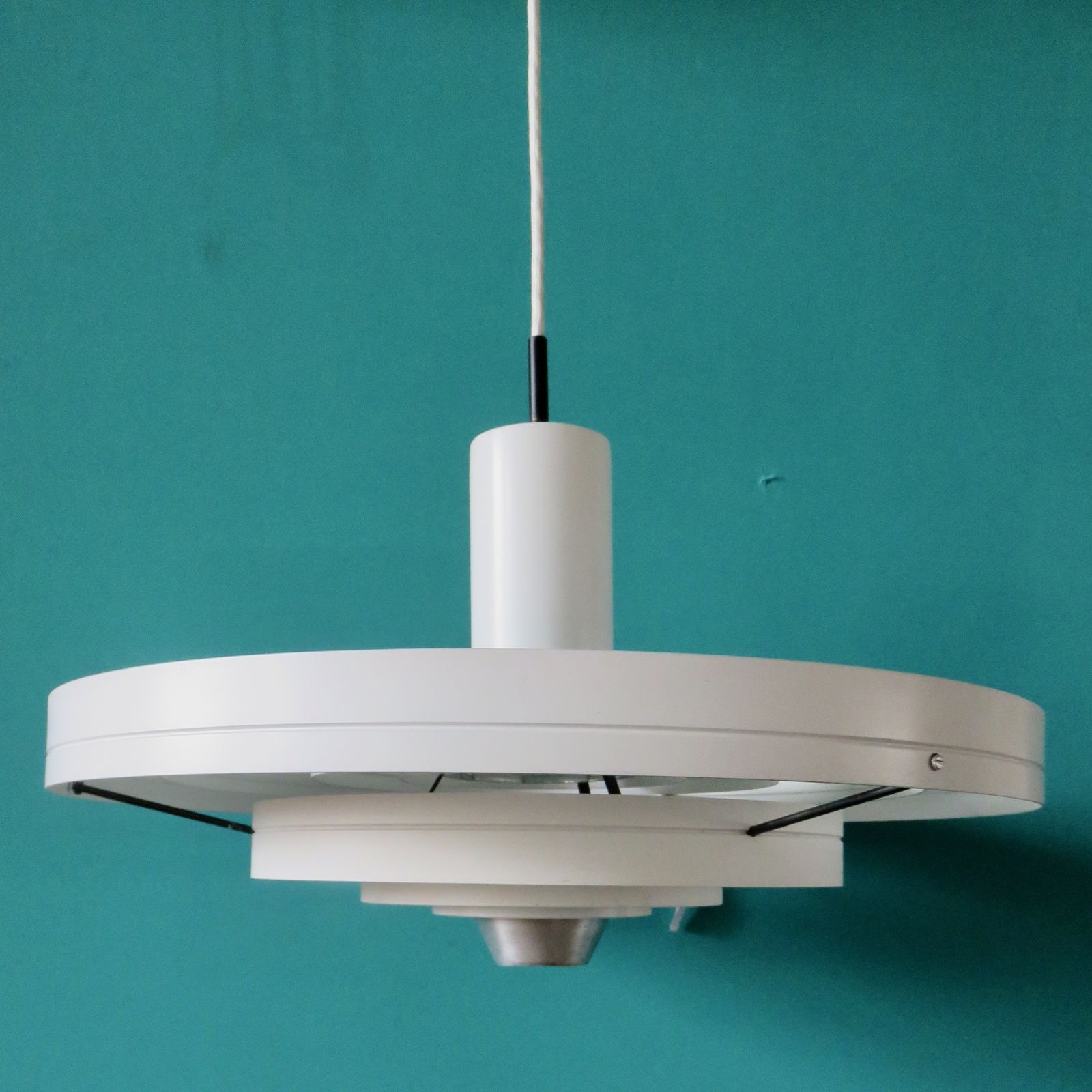 "Fibonacci" Pendant Lamp By Fog & Morup, Denmark 1963 photo for sale