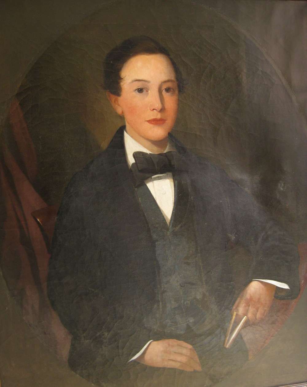Large Portrait Of A Young Victorian Chap photo 795.0