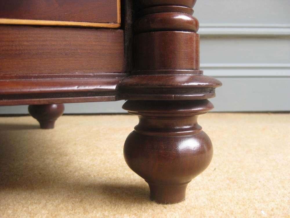 Petite Mahogany Chest Of Drawers photo furniture