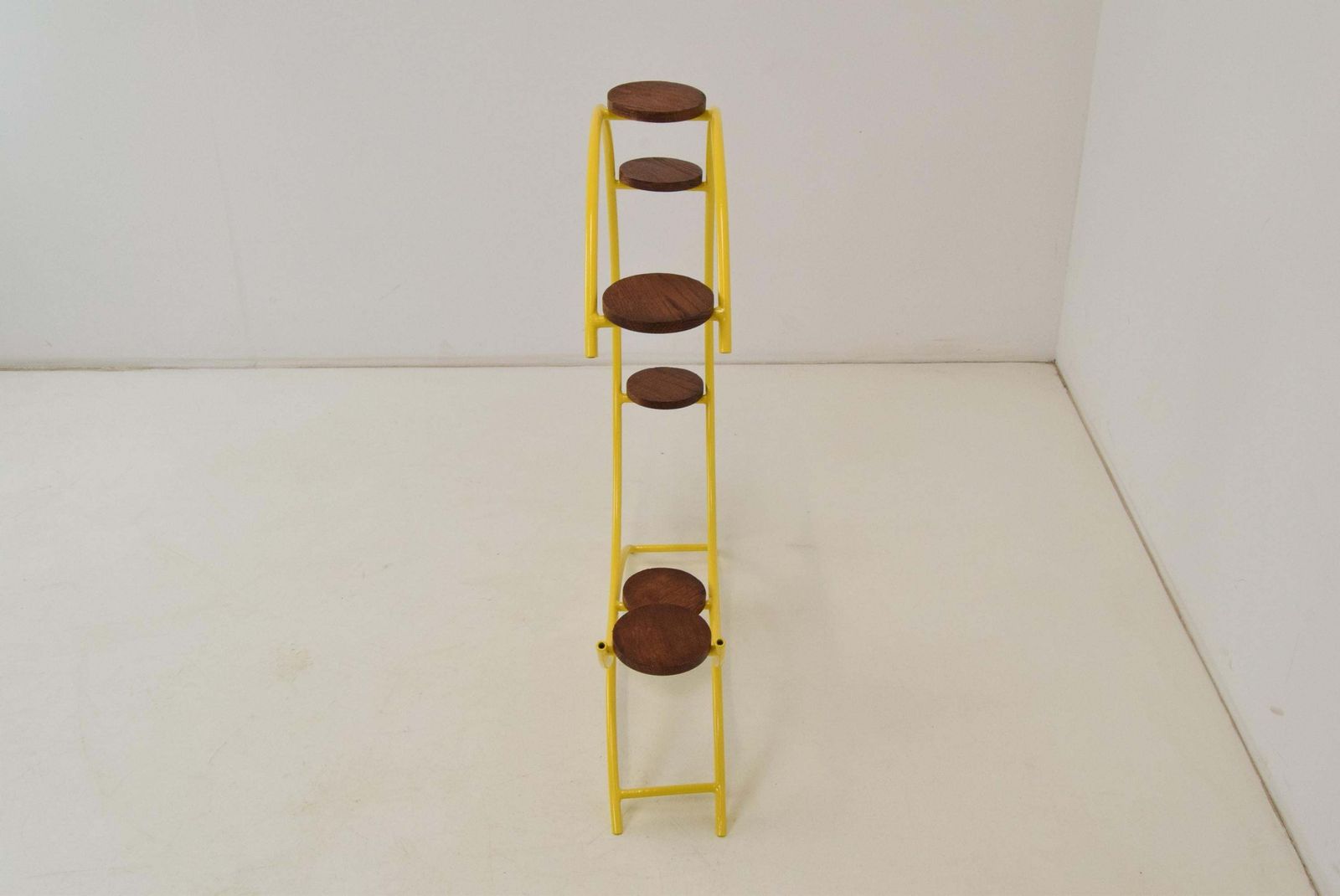 Home Decor Mid Century Tubular Stand Flowers,1960's. photo