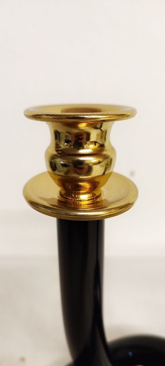 American Candle Holder By Dorothy Thorpe For Black Tender, 1960s photo buy