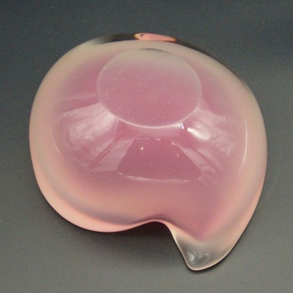 Murano Glass Ashtray By Archimede Seguso In Pink. 1950   1959 photo 400.0