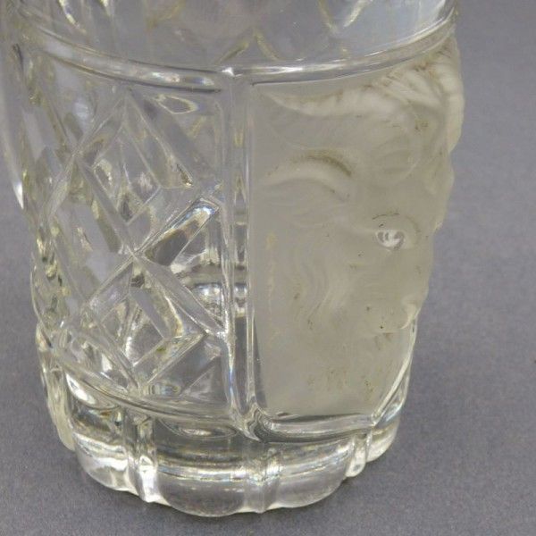 photo vinterior Glass Beer Mug Of The Cristalleries De St. Louis. France 1900   1920