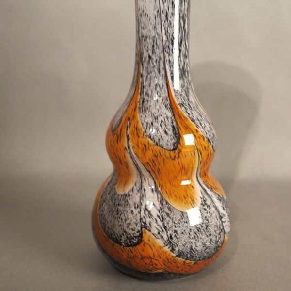 Murano Glass Vase By Carlo Moretti Italy 1960   1970 photo furniture