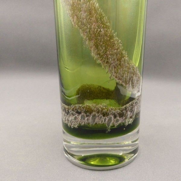 Glass Vase Designed By Heinrich Löffelhardt For Schott Zwiesel. 1960   1970 photo vintage