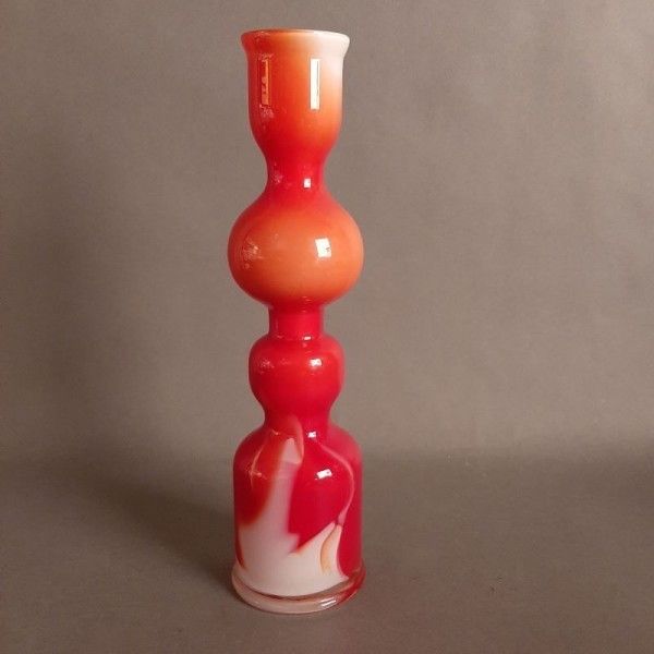 Murano Glass Vase From Carlo Moretti Italy 1960   1970 photo furniture