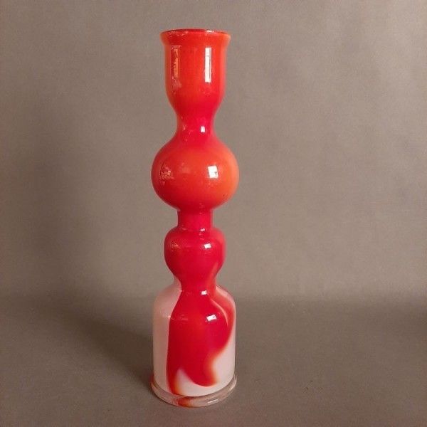 Murano Glass Vase From Carlo Moretti Italy 1960   1970 photo for sale