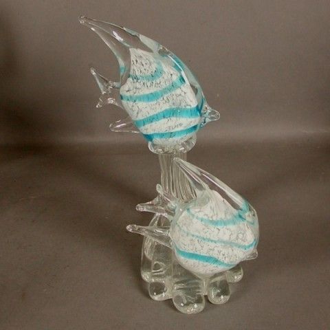 3545.0 Murano Centerpiece Angelfish. Archimede Seguso. Italy. 1960   19 photo