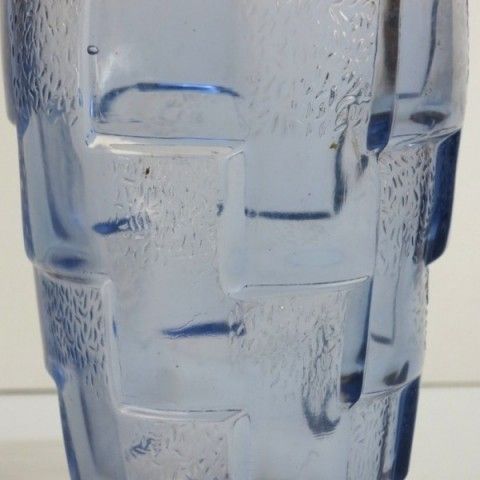 Art Deco Glass Vase. France 1930   1935. photo for sale