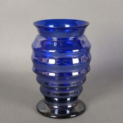 Art Nouveau Glass Vase By Jean Beck Munich. 1900   1920
