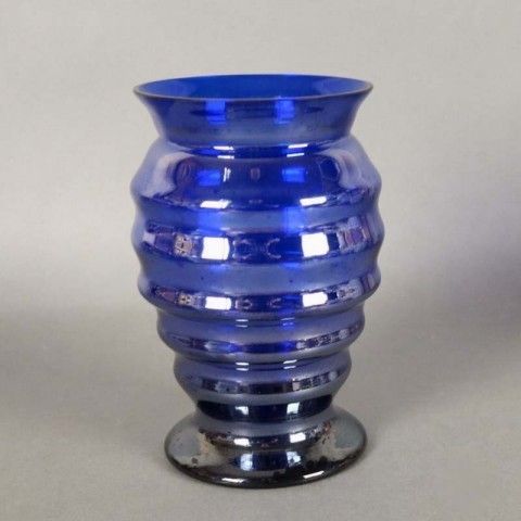 Art Nouveau Glass Vase By Jean Beck Munich. 1900   1920 photo 262.0