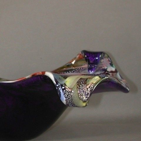 Big Glass Bowl Murano Dino Martens Fratelli Toso Tutti Frutt photo Home Decor