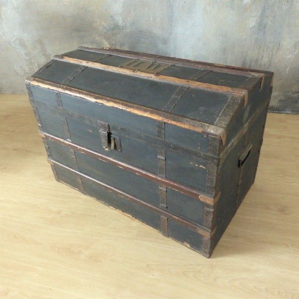 photo buy Antique Chest   Trunk By Georg Theodor Zipf Freiburg. 1880   1900