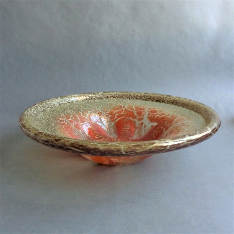 Ikora Glass Bowl By Karl Wiedmann For Wmf. 1930   1935 photo for sale