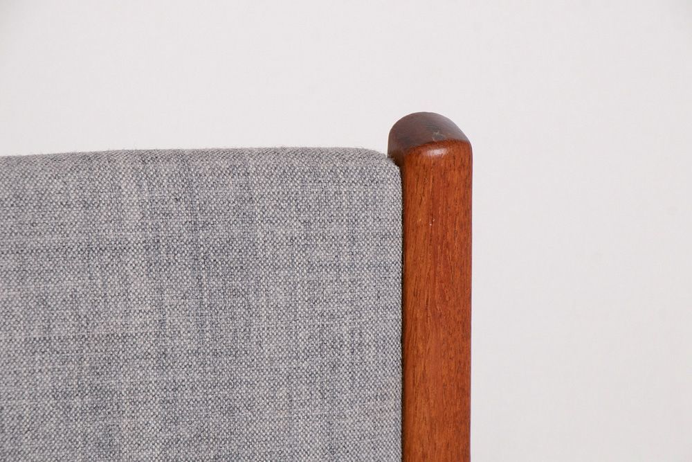 Set Of 8 Midcentury Teak Chairs By Johannes Andersen C.1960s photo buy