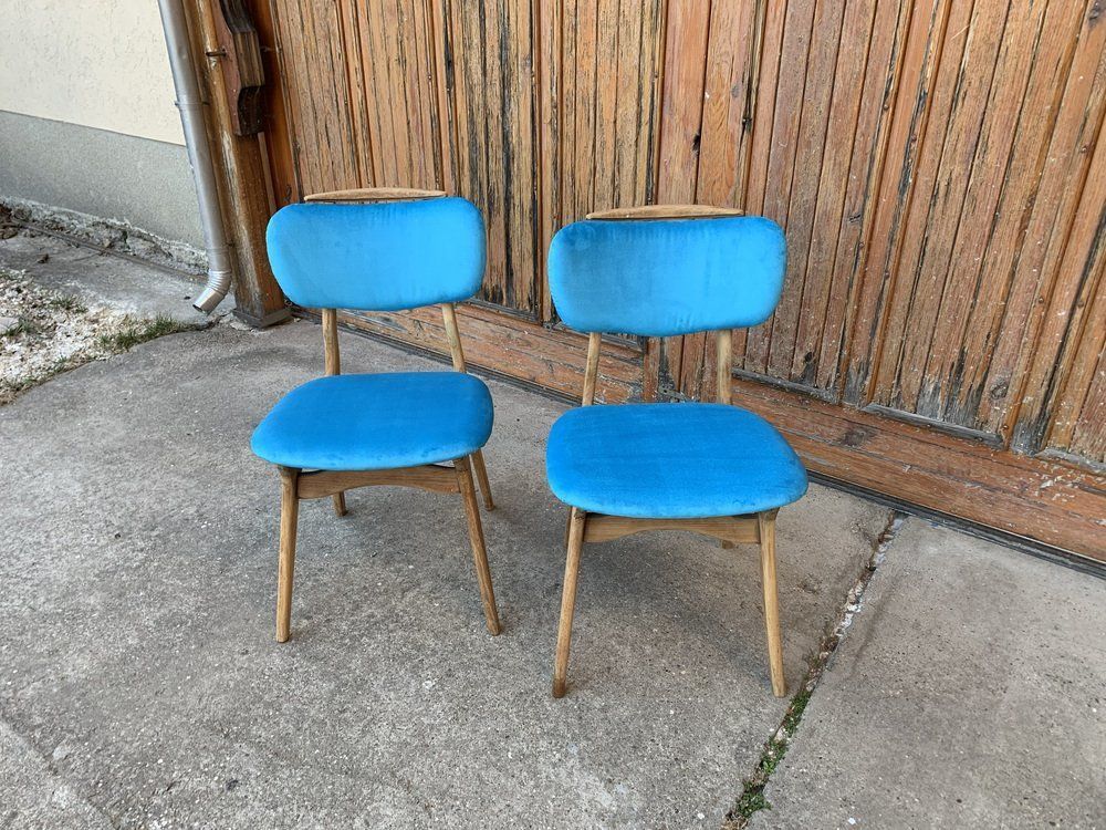 Mid Century Hungarian Chairs, 1960s, Set Of 2