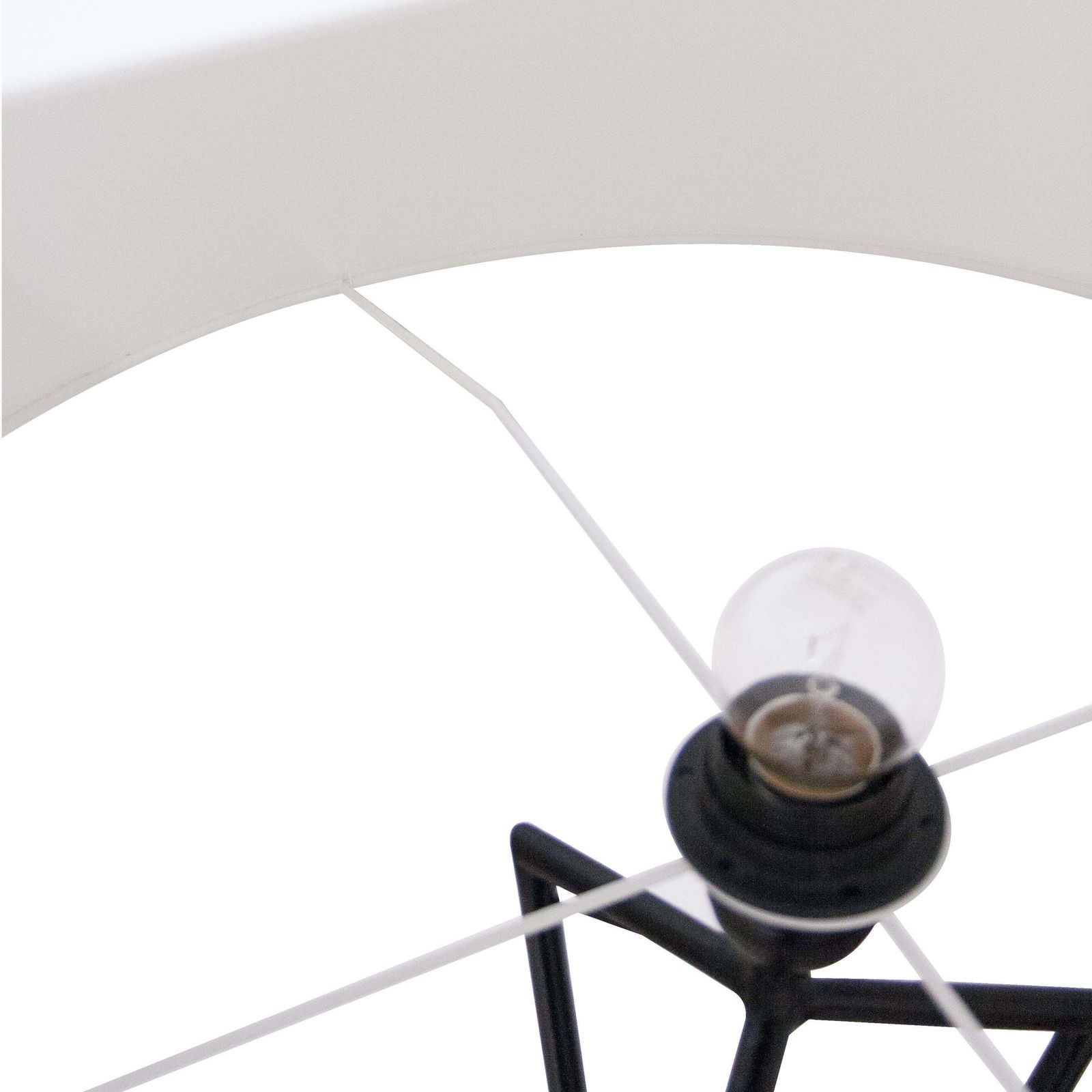 Mid Century Modern Black Lacquered French Floor Lamp, France, 1950 photo furniture