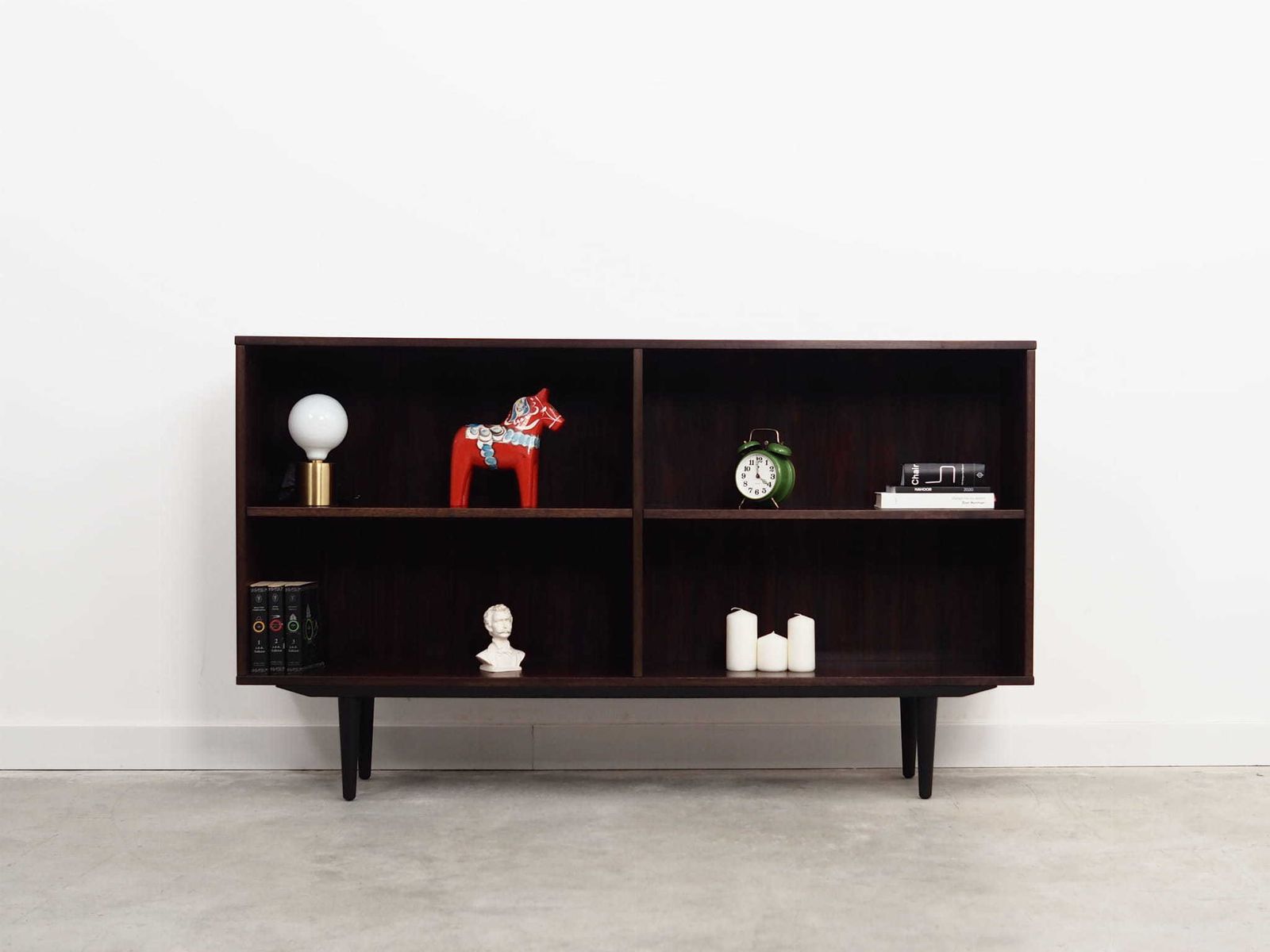 Vintage Bookcase, Danish Design, 1970s, Production: Denmark photo furniture