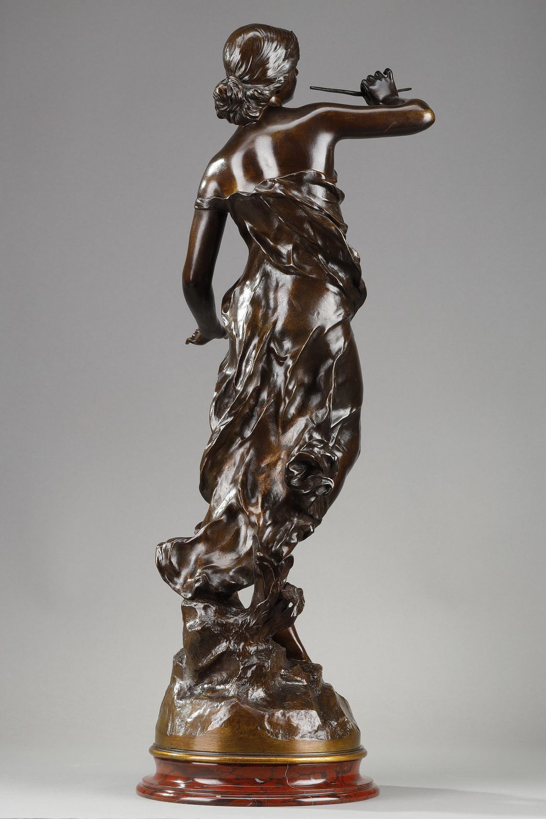 Bronze Sculpture "La Renown", Signed Julien Causse photo vinterior