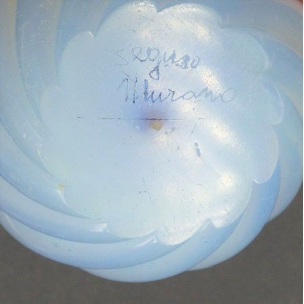 Rare Archimede Seguso Murano Italian Art Glass Vase. 1950   1959 photo buy