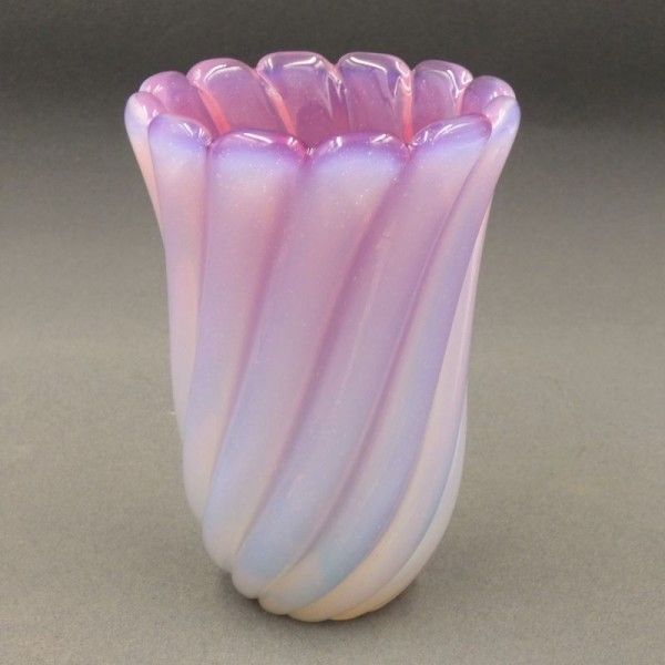photo for sale Rare Archimede Seguso Murano Italian Art Glass Vase. 1950   1959