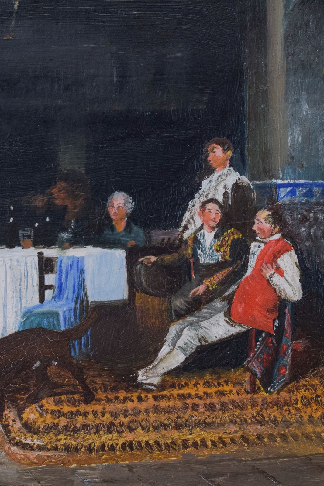 Spaans Interieurscène, "The Party" photo Kunst