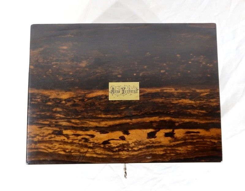 Toilet Box Signed "John Bagshaw & Sons", England   2nd Part Of The 19th Century photo buy