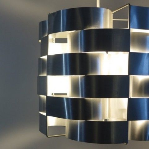 Design Aluminium Pendant. May Sauze. France. 1970. photo 522.0