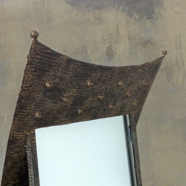 photo for sale Brutalist Metal Coat Rack With Side Chair 1950   1960