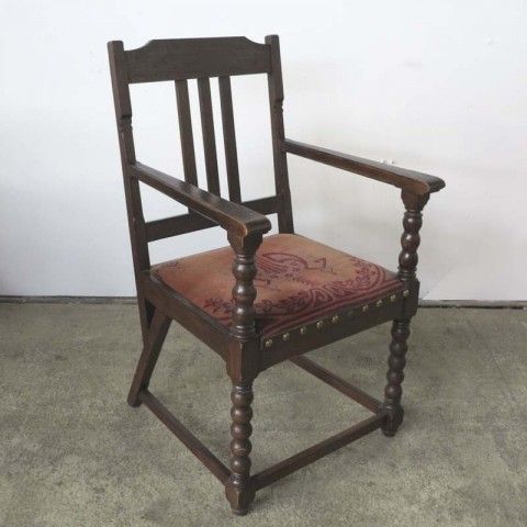 Art Nouveau Armchair With Original Upholstered 1900   1920 photo for sale