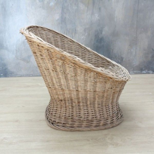 Rattan Chair For Children, 1970s photo vinterior