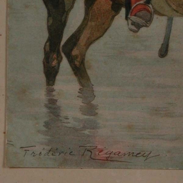 Frederic Regamey. Bataille Du Froschwiller. France. 1904 photo for sale