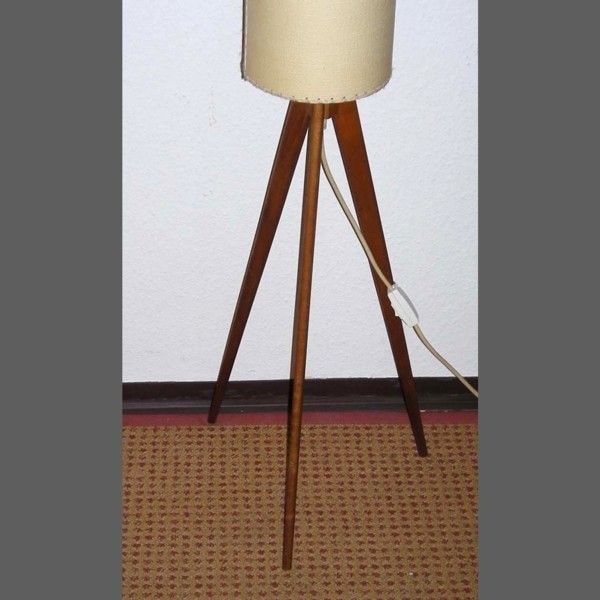 Vintage Floorlamp. Uno & Kristiansson, Luxus Vittsjö, Sweden. 1958 photo furniture