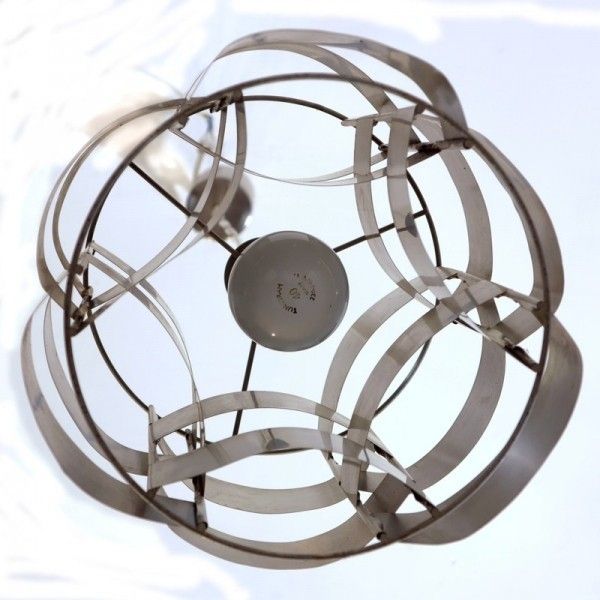 photo furniture Aluminium Chandelier By Max Sauze. France 1970   1975