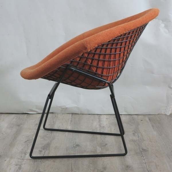 Diamond Chair". Harry Bertoia For Knoll 1952. photo vintage