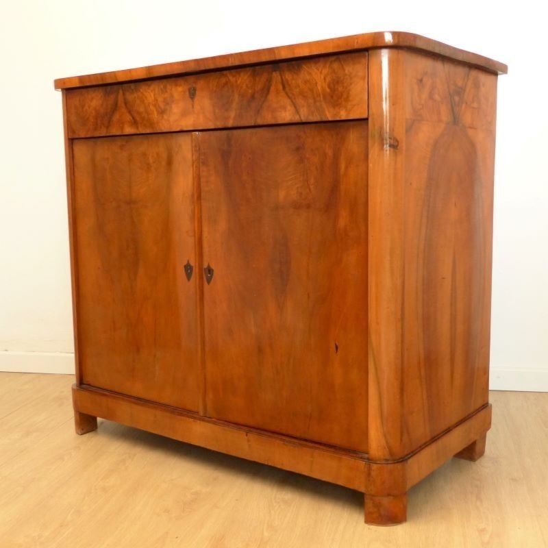 Furniture Antique Biedermeier Chest Of Drawers. 1820   1850 photo