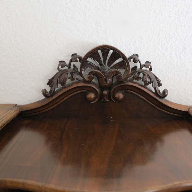 Antique Carved Desk In Very Good Condition. 1850   1880 photo 1130.0