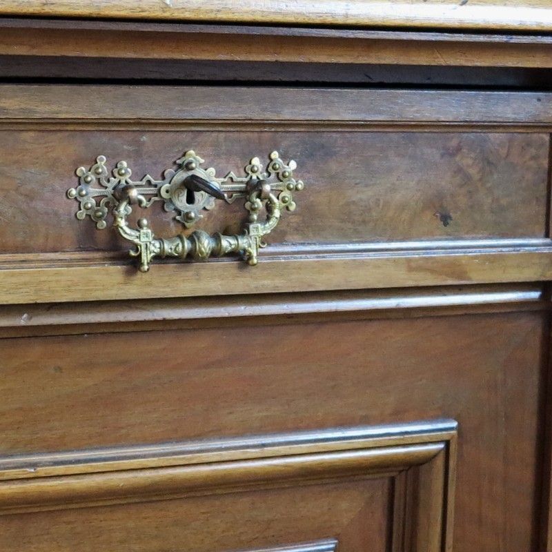 Antique French Gründerzeit Wilhelminian Buffet. 1880 photo vintage
