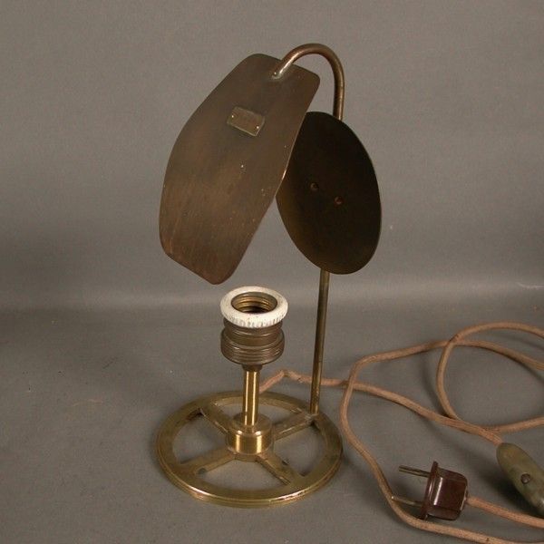 Extraordinary Brass Lamp For Optician. France. 1900   1920 photo for sale