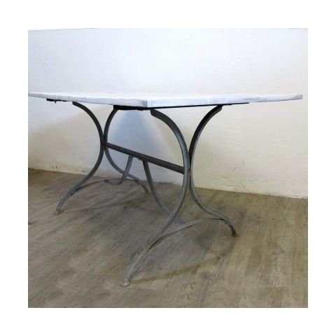 Industrial Table 1940s 1950s photo Garden Furniture