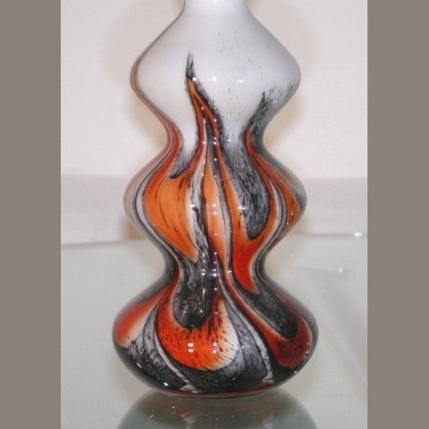 Vintage. Murano Glass Vase. Carlo Moretti. 1970 photo for sale
