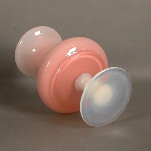 Venice. Opal Glass Vase. Italy. 1950   1955. photo for sale