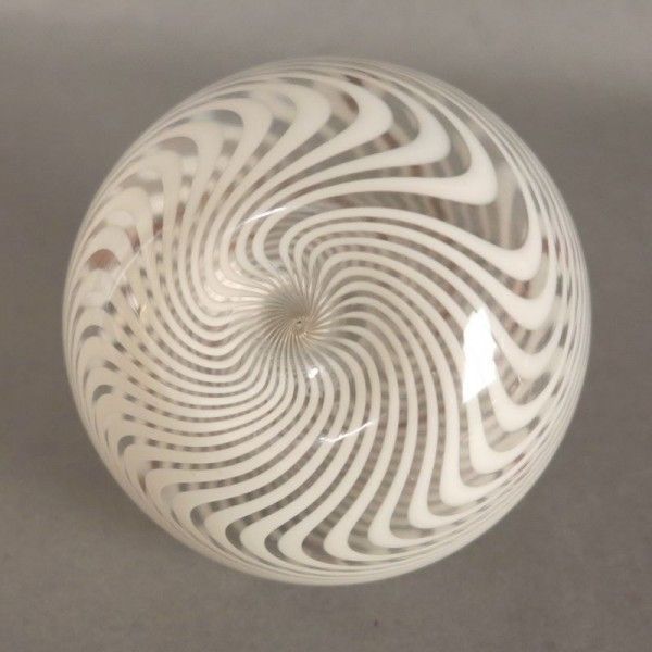 Vintage Lauscha Bimini Glass Vase. 1960   1970 photo for sale