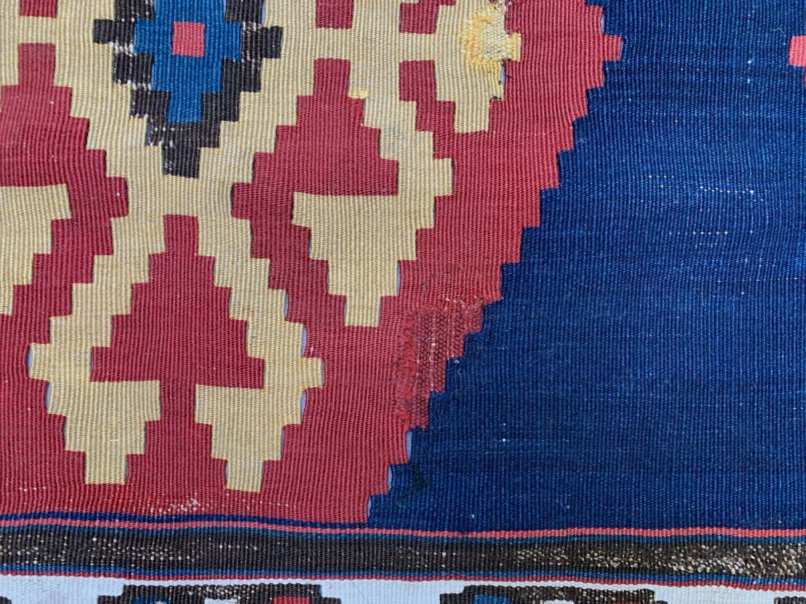 Antique Caucasian Kilim, 260x190 Cm, Large Shirvan Kazak Kelim photo buy