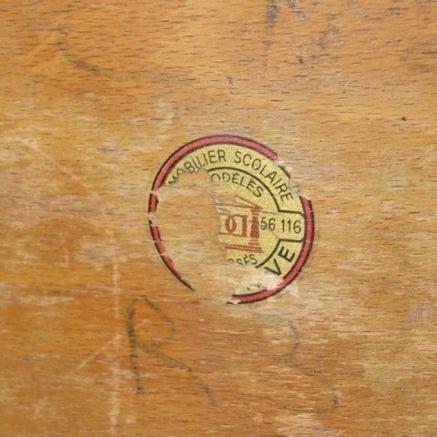 School Chair In The Style Of Prouve France 1950   1955 photo furniture